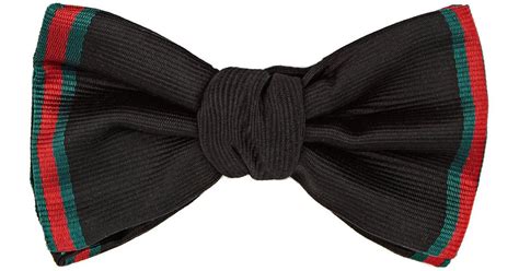 black gucci bow tie